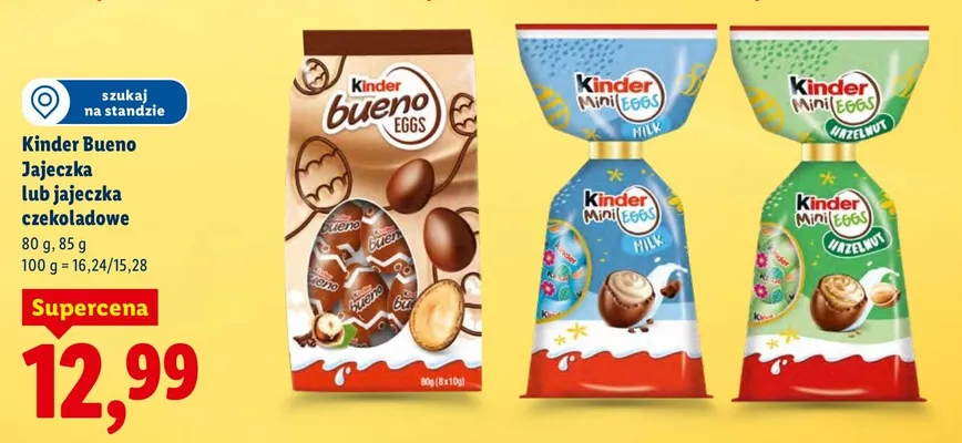 Mini Eggs promocja w Lidl