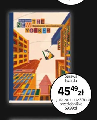 Książka The New Yorker oprawa twarda promocja w Empik