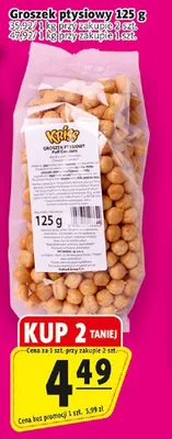 Groszek ptysiowy Kniks promocja w Prim Market