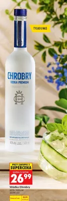 Wódka Chrobry promocja w Biedronka