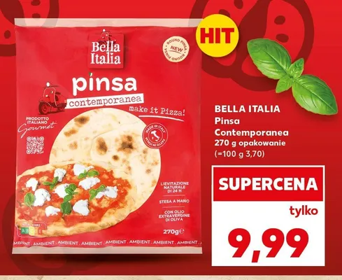 Pinsa Contemporanea Bella Italia promocja w Kaufland