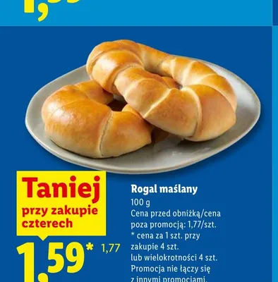 Rogal maślany promocja w Lidl