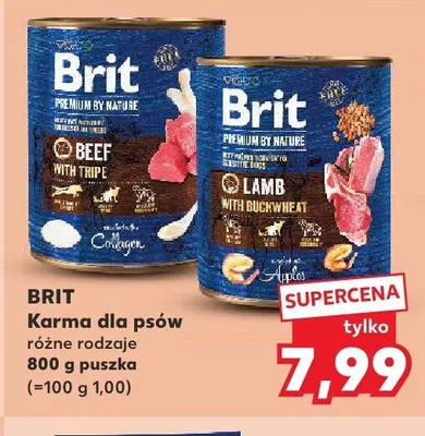 Karma dla psów Brit promocja w Kaufland