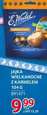 Jajka wielkanocne z karmelem 104 g promocja w Selgros