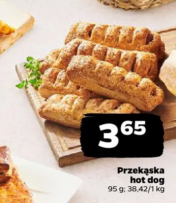 Przekąska hot dog promocja w Netto