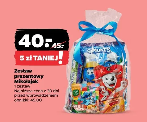 Zestaw prezentowy Mikołajek promocja w Netto