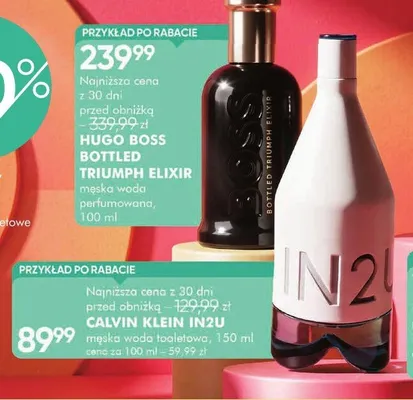 Męska woda toaletowa Calvin Klein IN2U promocja w Super-Pharm