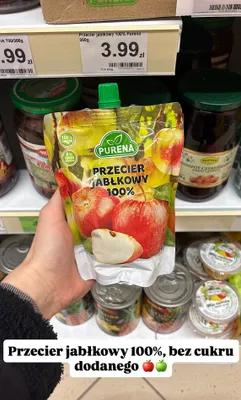 Przecier jabłkowy 100% promocja w Dino