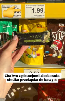 Chałwa z pistacjami promocja w Dino