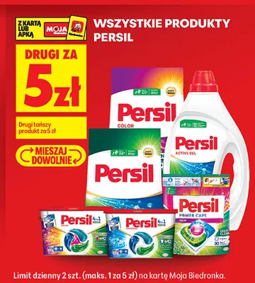 Produkty Persil promocja w Biedronka