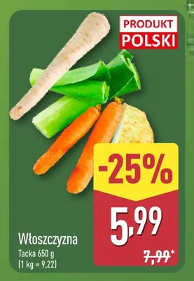 Włoszczyzna promocja w Aldi