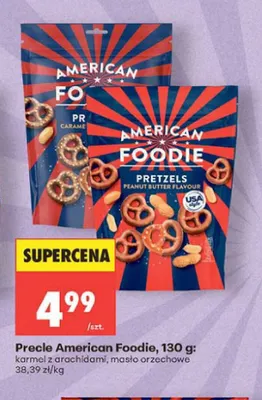 Precle masło orzechowe American Foodie promocja w Biedronka