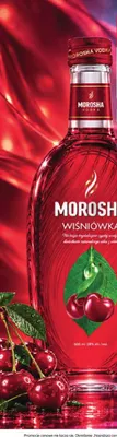 Wódka smakowa Morosha wiśniówka promocja w Stokrotka