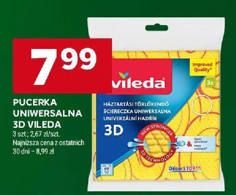 Pucerka uniwersalna 3D promocja w Stokrotka