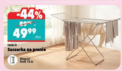 Suszarka na pranie promocja w Biedronka Home