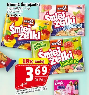 Żelki Nimm2 Śmiejżelki promocja w Prim Market
