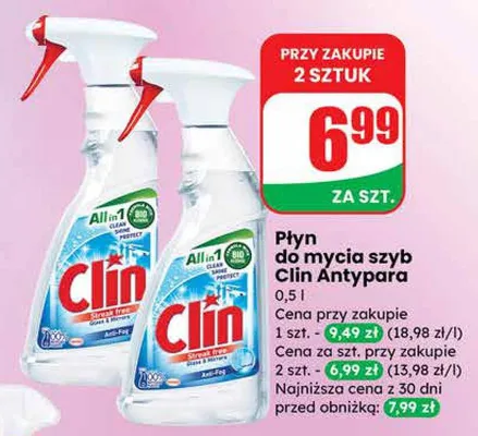 Płyn do mycia szyb Antypara promocja w Dino