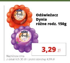 Odświeżacz Dynia Arola promocja w Torimpex Toruńska Sieć Sklepów Spożywczych