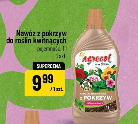 Nawóz z pokrzyw do roślin kwitnących promocja w POLOmarket