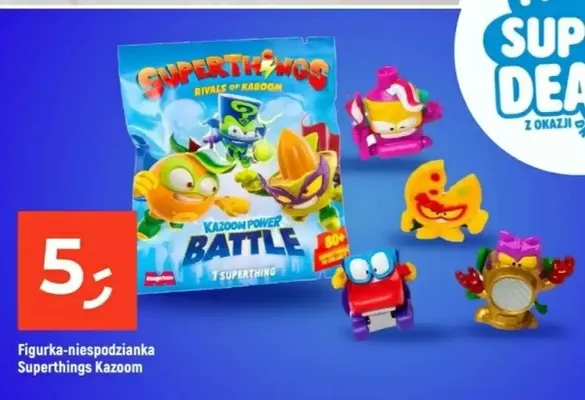 Figurka-niespodzianka Superthings Kazoom promocja w Dealz