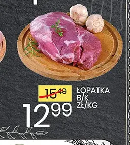 Łopatka b/k promocja w Wafelek