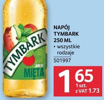 Napój Tymbark 250 ml promocja w Selgros