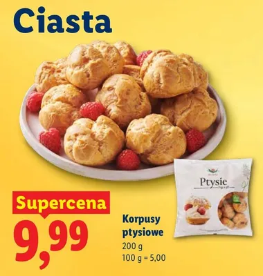 Korpusy ptysiowe promocja w Lidl