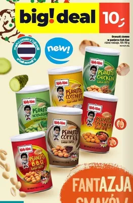 Orzeszki ziemne w panierce Koh-Kae o smaku kokosowym promocja w Dealz