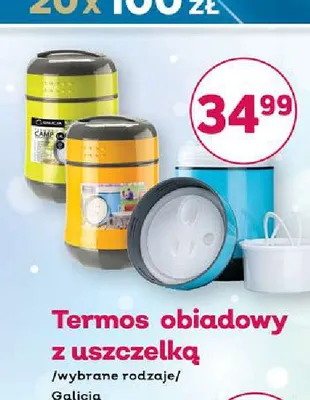 Termos obiadowy z uszczelką Galicia 1,4 l promocja w Bliski