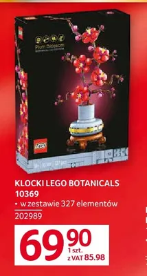 Klocki LEGO Botanicals 10369 promocja w Selgros