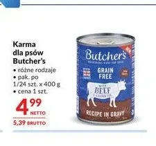 Karma dla psów Butcher's promocja w Makro
