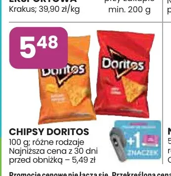 Chipsy Doritos promocja w Stokrotka
