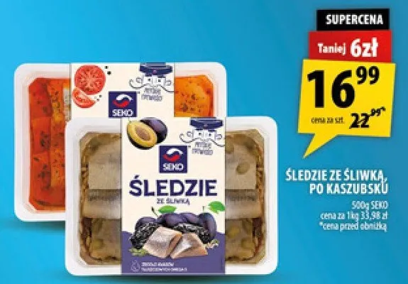 Śledzie ze śliwką, po kaszubsku promocja w Arhelan