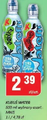 Kubuś Water promocja w Chorten