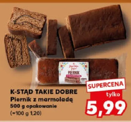Piernik z marmoladą promocja w Kaufland