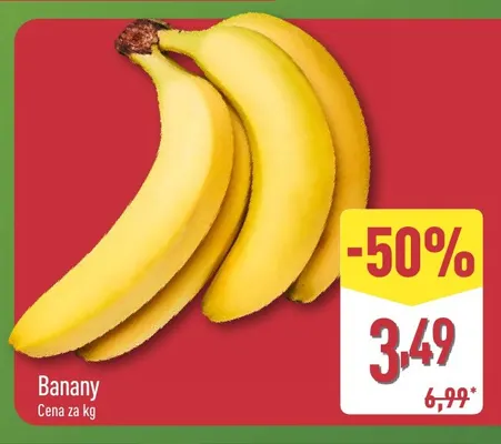 Banany promocja w Aldi