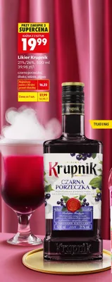 Likier czarna porzeczka promocja w Biedronka