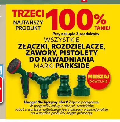 Rozdzielacz Parkside promocja w Kaufland