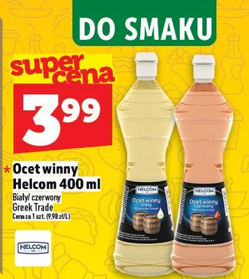 Ocet winny biały Helcom promocja w TOPAZ