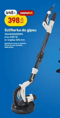 Szlifierka do gipsu Mac Allister promocja w Castorama