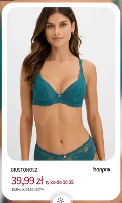 Biustonosz Bonprix promocja w bonprix