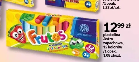 Plastelina Astra zapachowa Frutes promocja w Empik