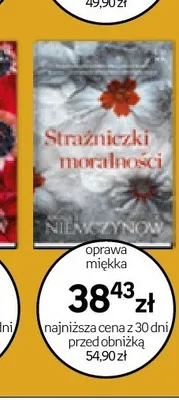 Książka Strażniczki moralności Anna H. Niemczynow oprawa miękka promocja w Empik