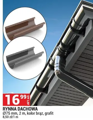 Rynna dachowa promocja w Merkury Market