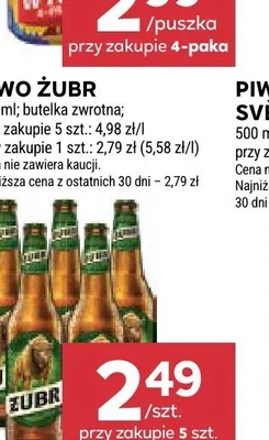Piwo bezalkoholowe smakowe Lech Free 4-pak 500 ml promocja w Stokrotka
