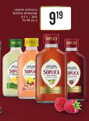 Likier Soplica pigwowa promocja w Dino