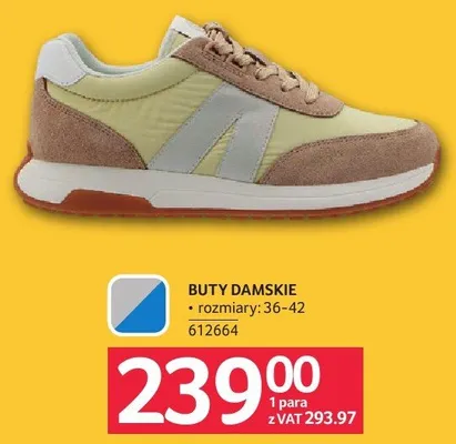 Buty damskie promocja w Selgros