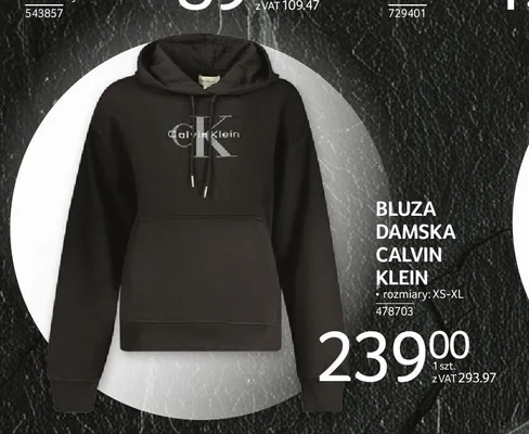 Bluza damska CALVIN KLEIN promocja w Selgros