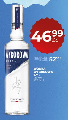 Wódka Wyborowa promocja w Duży Ben