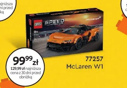 Klocki LEGO Speed 77257 McLaren W1 promocja w Empik